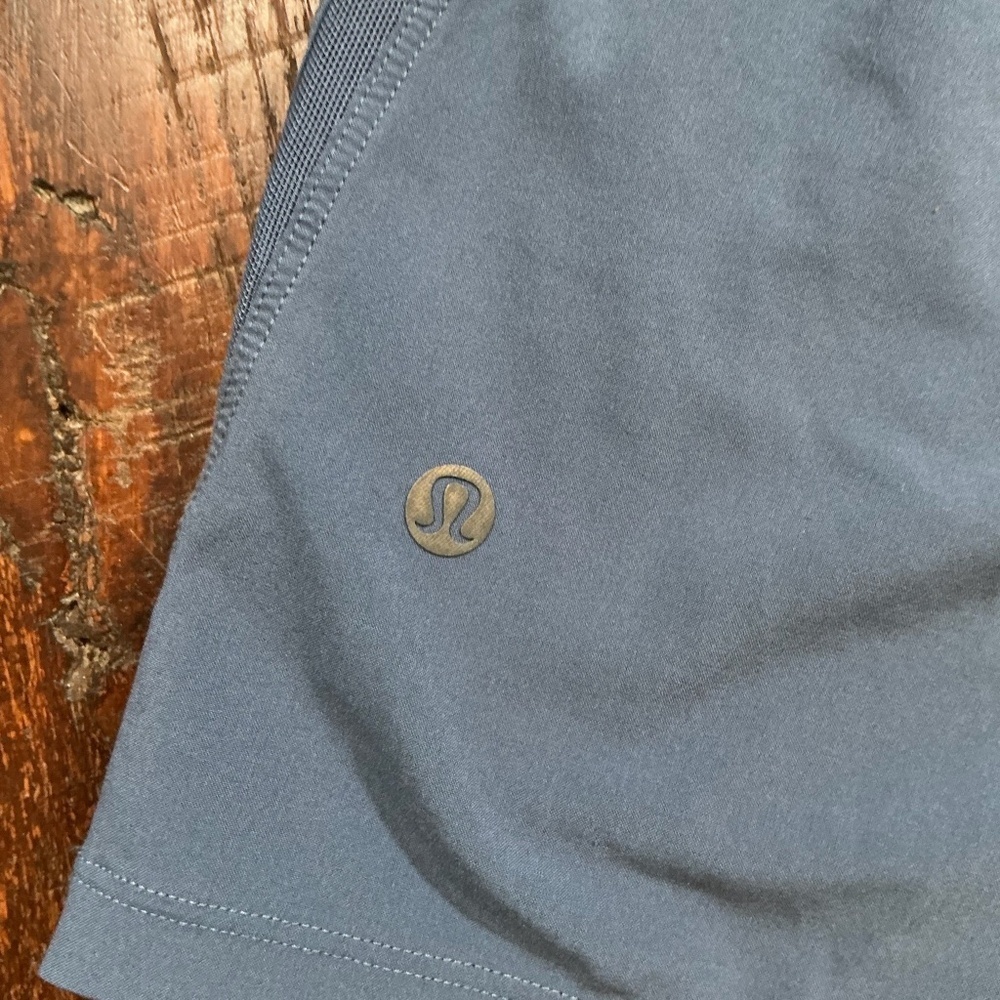 Lululemon Hotty Hot High-Rise Lined Short 4" Oasis Blue Size Small - Picture 8 of 13
